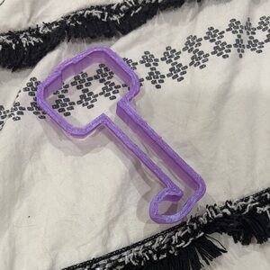 Purple thors hammer 4in Cookie Cutter